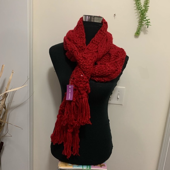 Smart Set KnitFringe 100% Arylic Warm Scarf - Picture 3 of 13